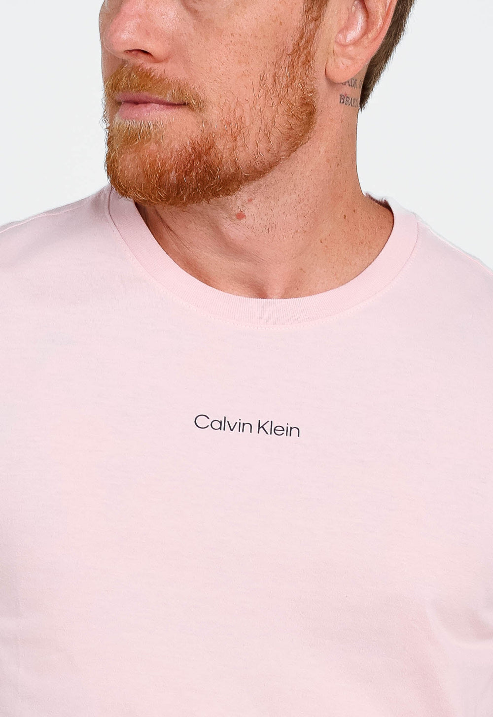 Camiseta Calvin Klein Sustainable Rosa Claro - Henri Store