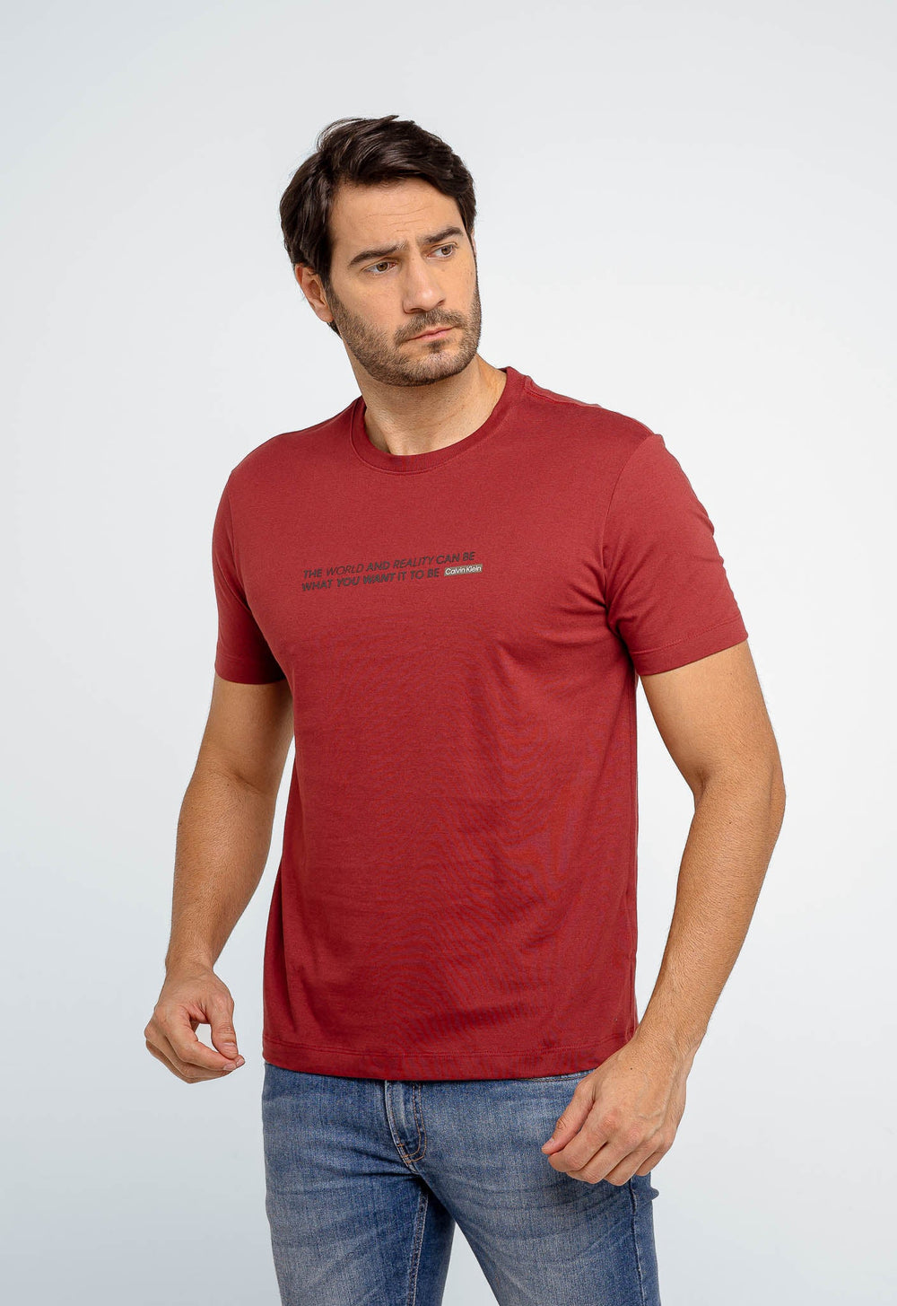 Camiseta Calvin Klein World & Reality - Henri Store