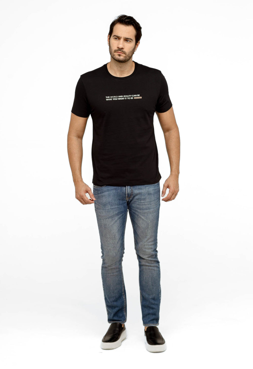 Camiseta Calvin Klein World & Reality - Henri Store