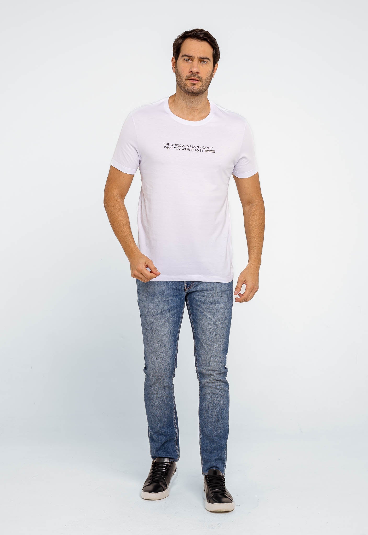 Camiseta Calvin Klein World & Reality - Henri Store