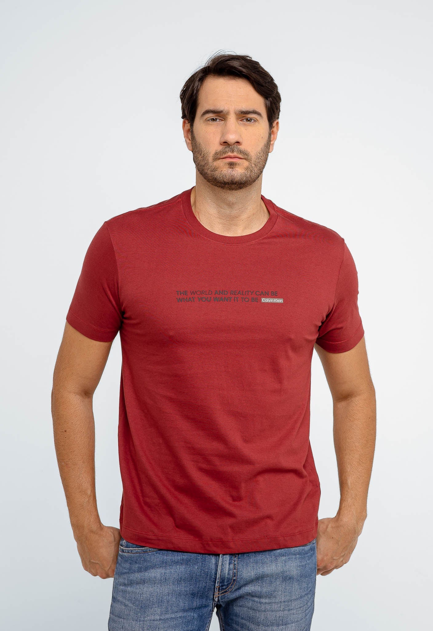 Camiseta Calvin Klein World & Reality - Henri Store