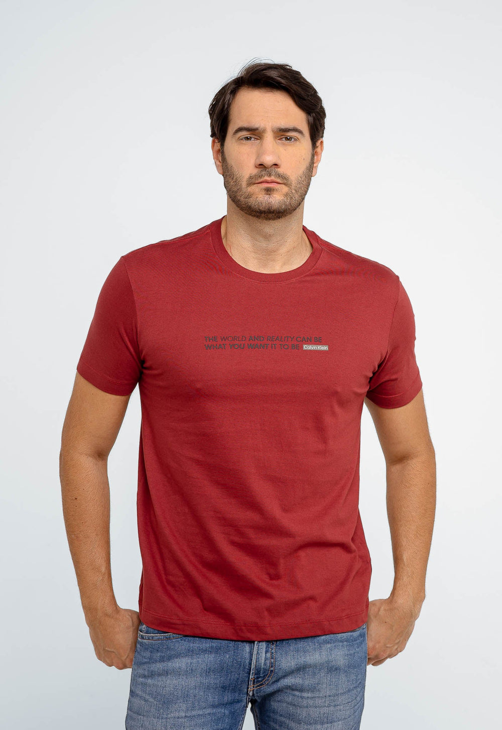 Camiseta Calvin Klein World & Reality - Henri Store