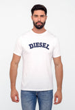 Camiseta Diesel Logo Central Alto Relevo - Henri Store
