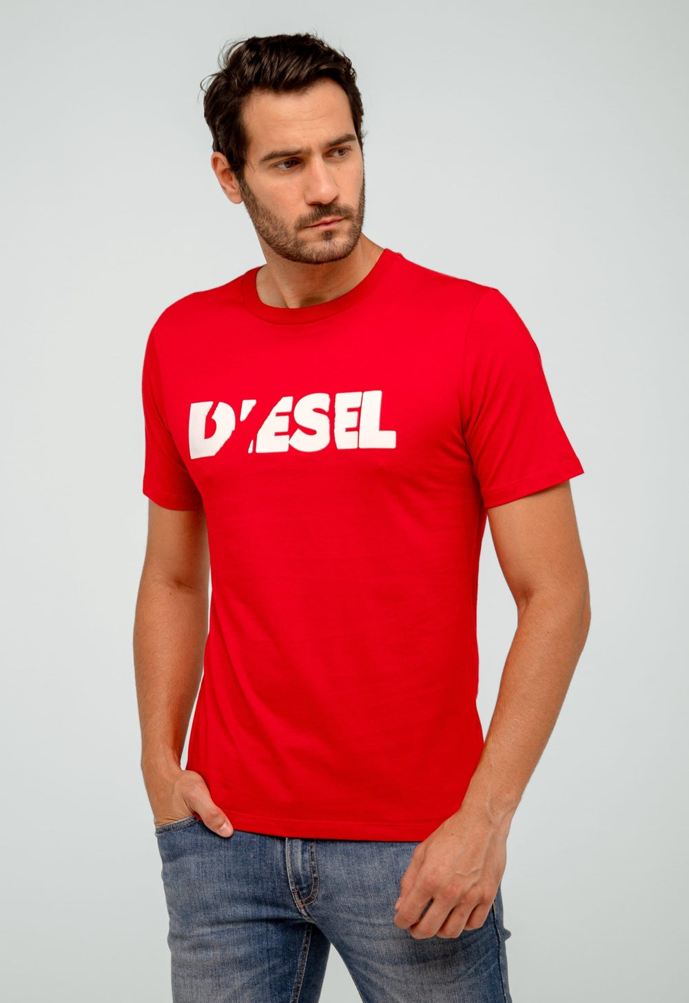 Camiseta Diesel Logo Centro - Henri Store