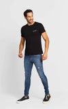 Camiseta Diesel Slim Logo Peito Preto - Sale - Henri Store