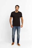 Camiseta Diesel Slim Logo Peito Preto - Sale - Henri Store