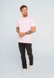 Camiseta Diesel Slim Logo Peito Rosa- Sale - Henri Store