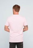Camiseta Diesel Slim Logo Peito Rosa- Sale - Henri Store
