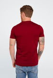 Camiseta Diesel Slim Logo Peito Vinho - Sale - Henri Store