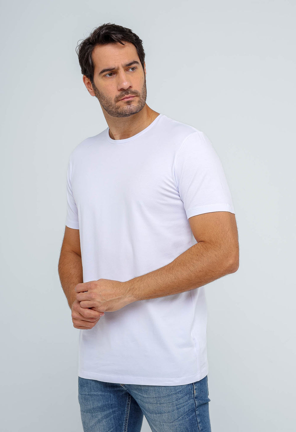 Camiseta Dom Henrico Algodão e Elastano Underlying - Henri Store