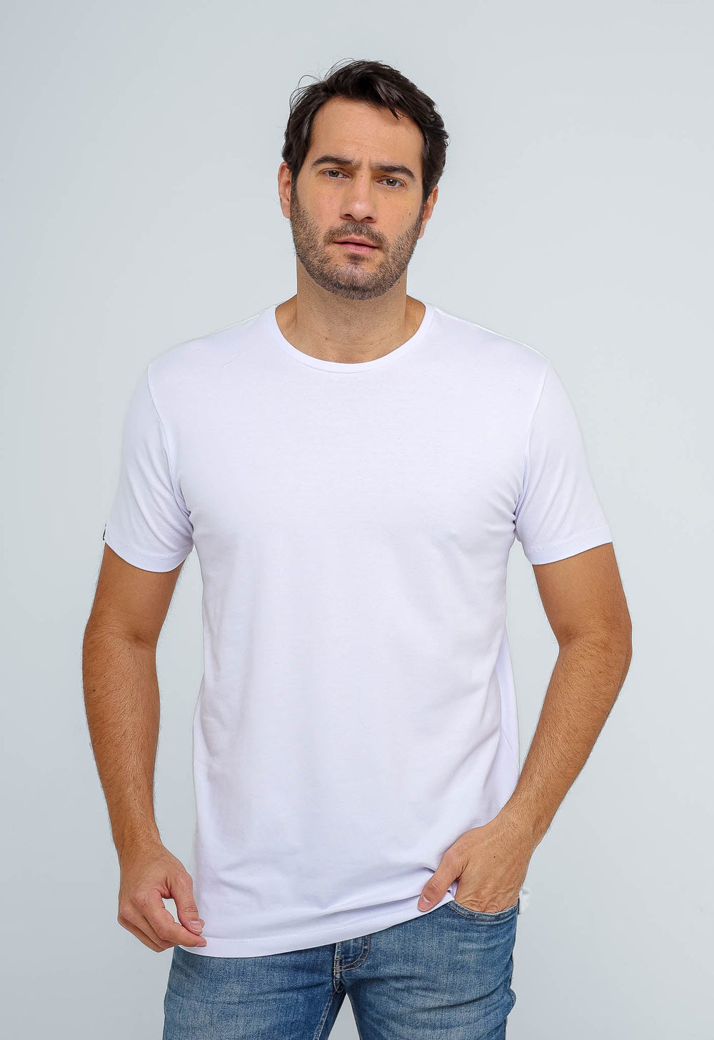 Camiseta Dom Henrico Algodão e Elastano Underlying - Henri Store