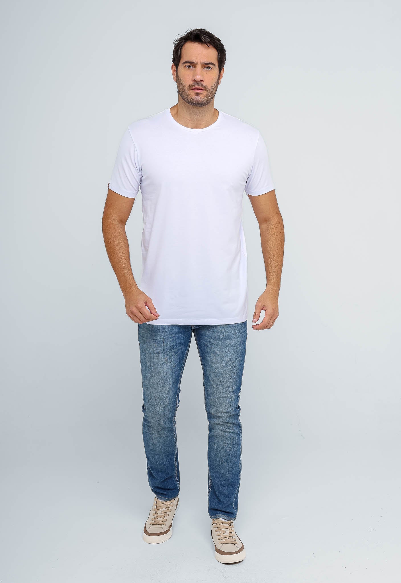 Camiseta Dom Henrico Algodão e Elastano Underlying - Henri Store