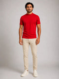 Camiseta Dom Henrico Algodão Egípcio Gola Média - Henri Store