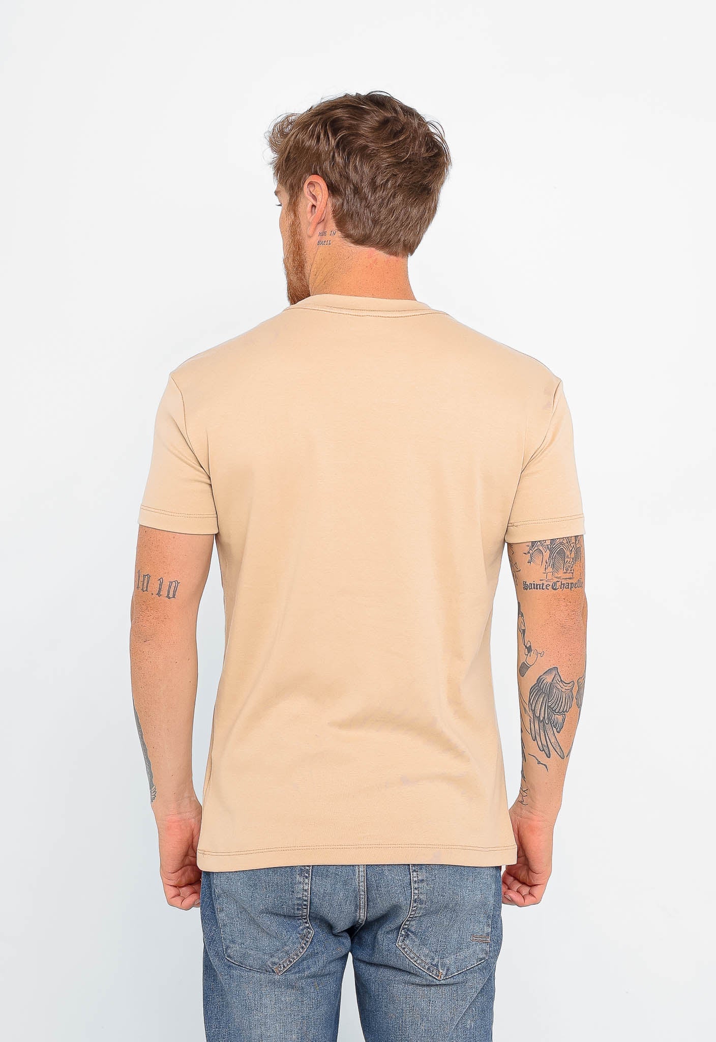 Camiseta Dom Henrico Algodão Egípcio Gola Média - Henri Store