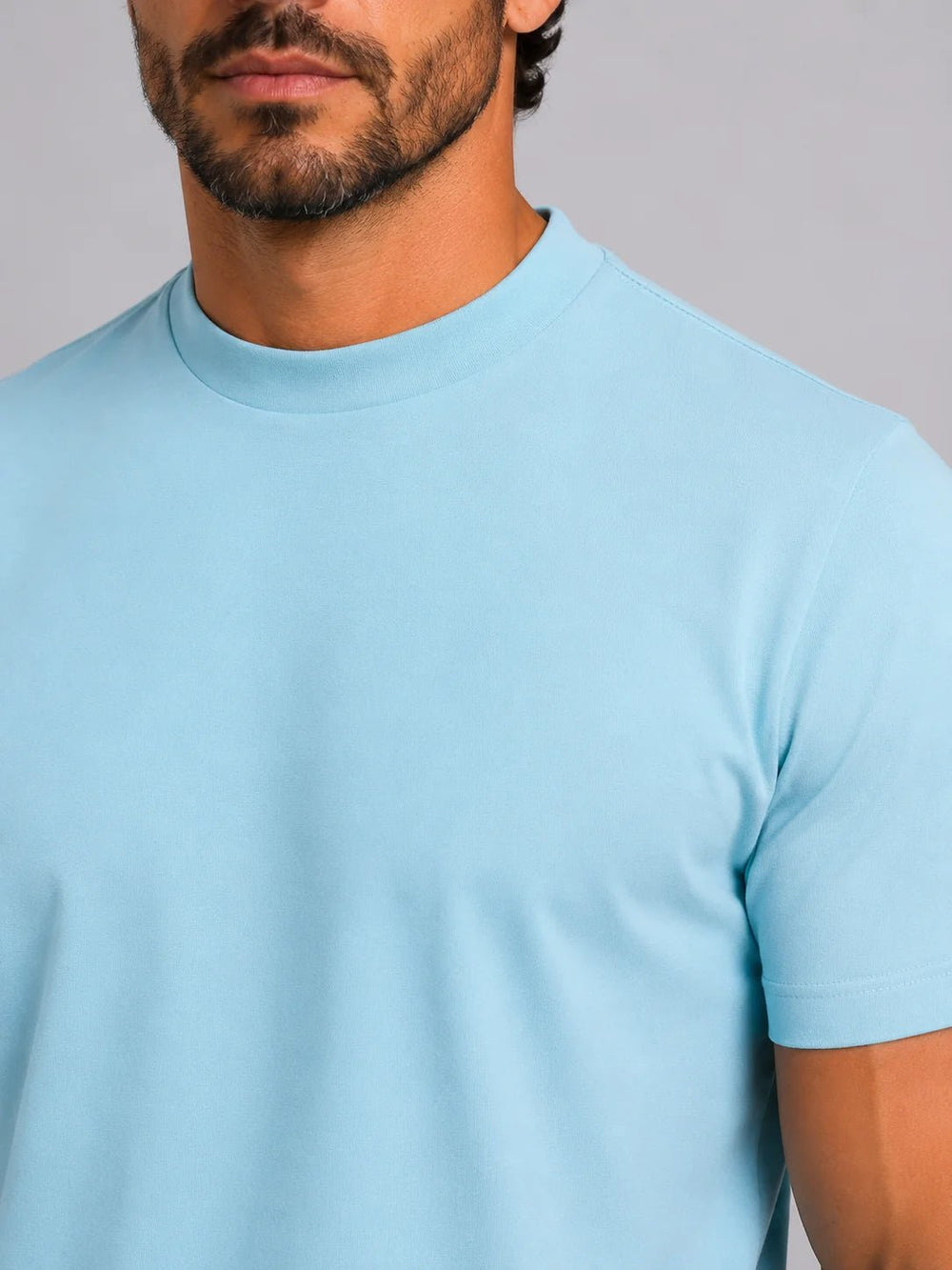 Camiseta Dom Henrico Algodão Egípcio Gola Média - Henri Store