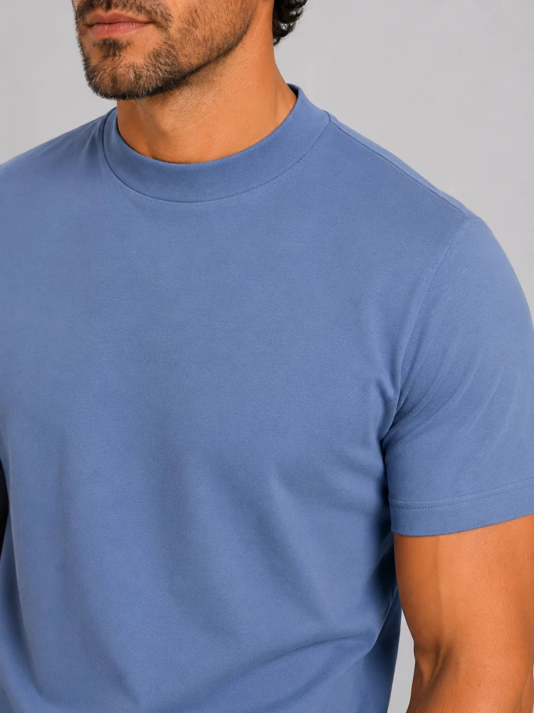 Camiseta Dom Henrico Algodão Egípcio Gola Média - Henri Store