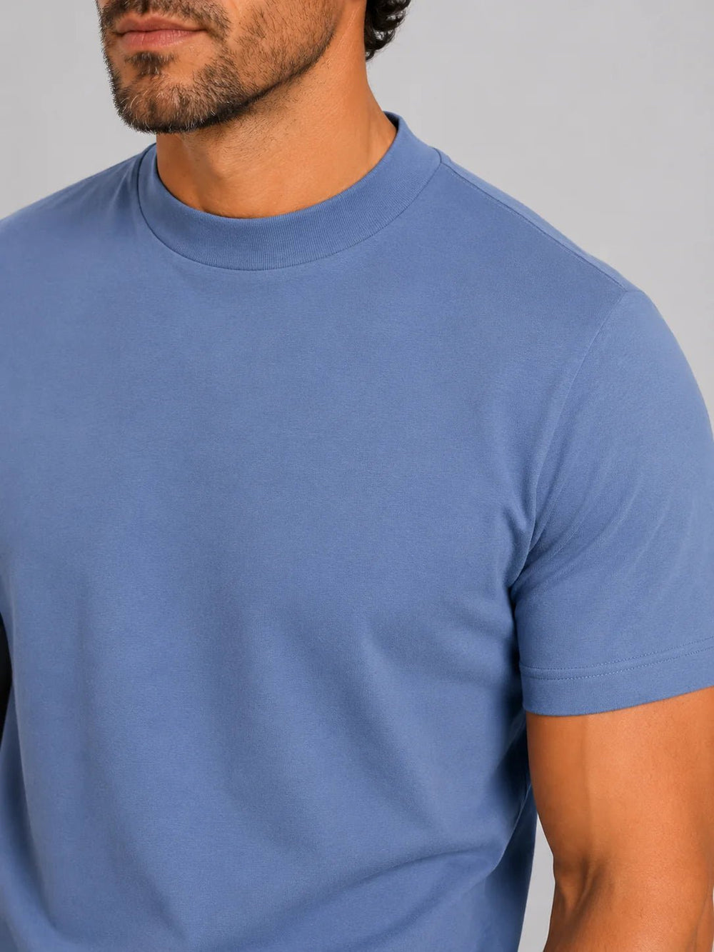 Camiseta Dom Henrico Algodão Egípcio Gola Média - Henri Store