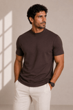 Camiseta Dom Henrico Algodão Egípcio Gola Média - Henri Store