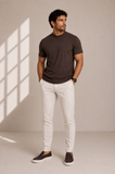 Camiseta Dom Henrico Algodão Egípcio Gola Média - Henri Store