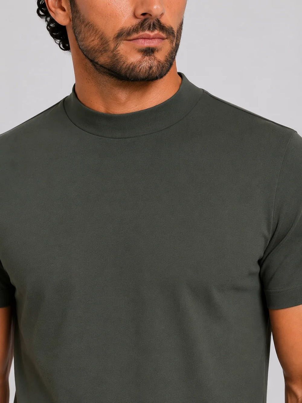 Camiseta Dom Henrico Algodão Egípcio Gola Média - Henri Store