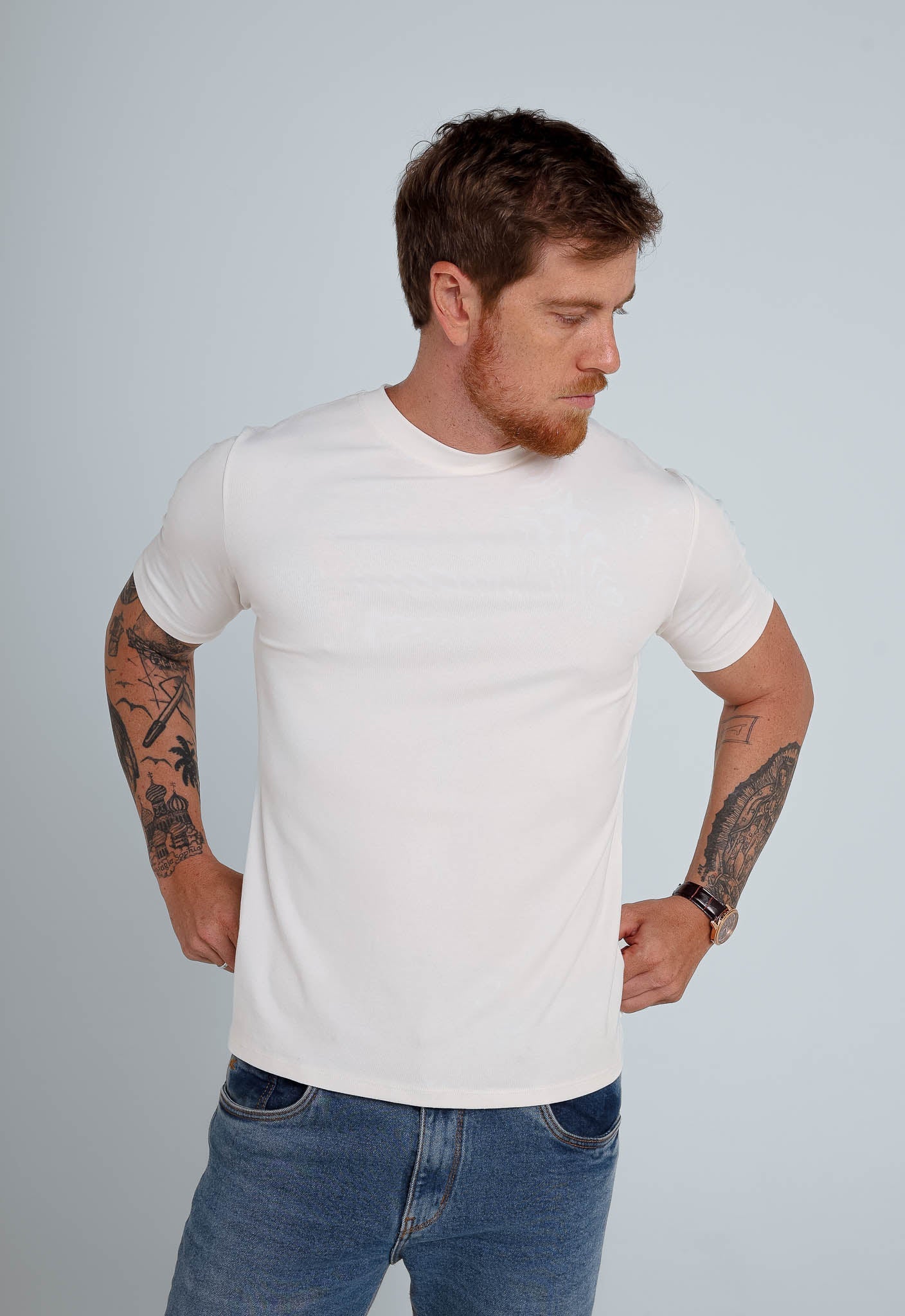 Camiseta Dom Henrico Básica Viscose - Henri Store