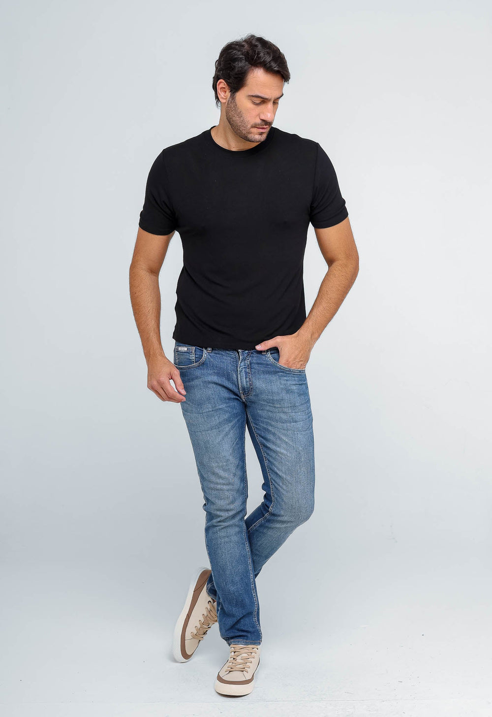Camiseta Dom Henrico Básica Viscose - Henri Store