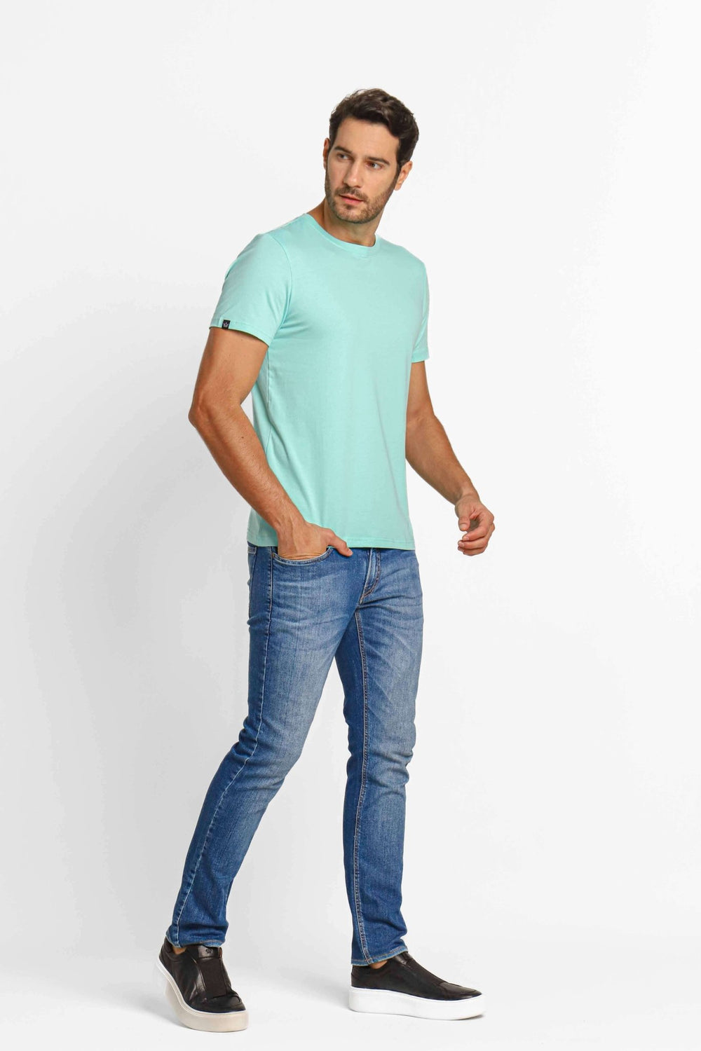 Camiseta Dom Henrico com Elastano Básica - Henri Store