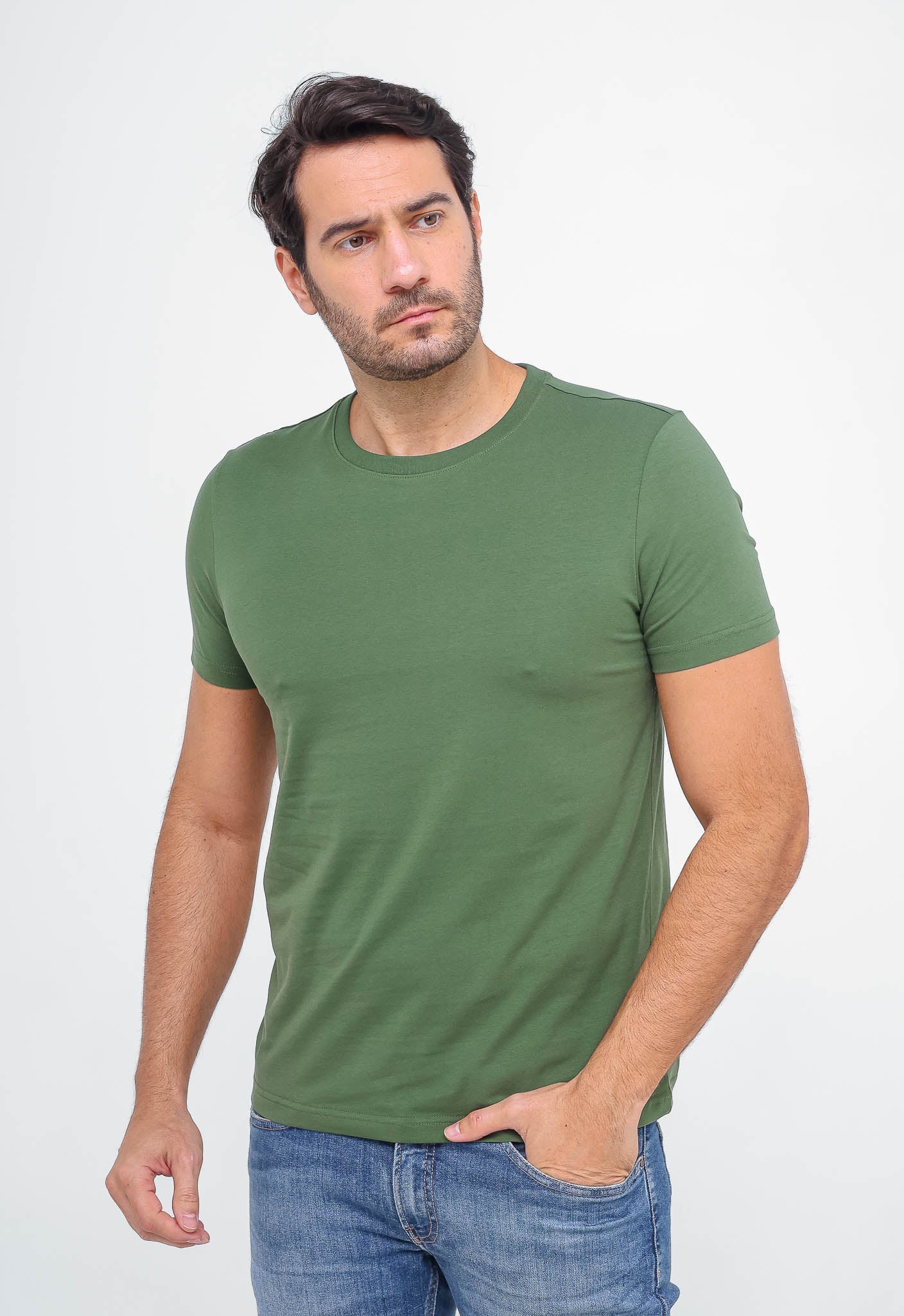 Camiseta Dom Henrico com Elastano Básica - Henri Store