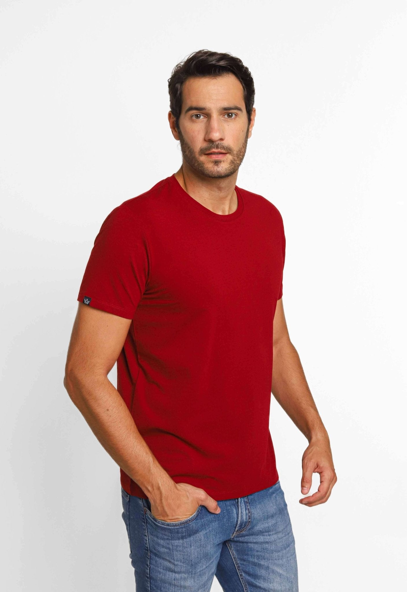 Camiseta Dom Henrico com Elastano Básica - Henri Store