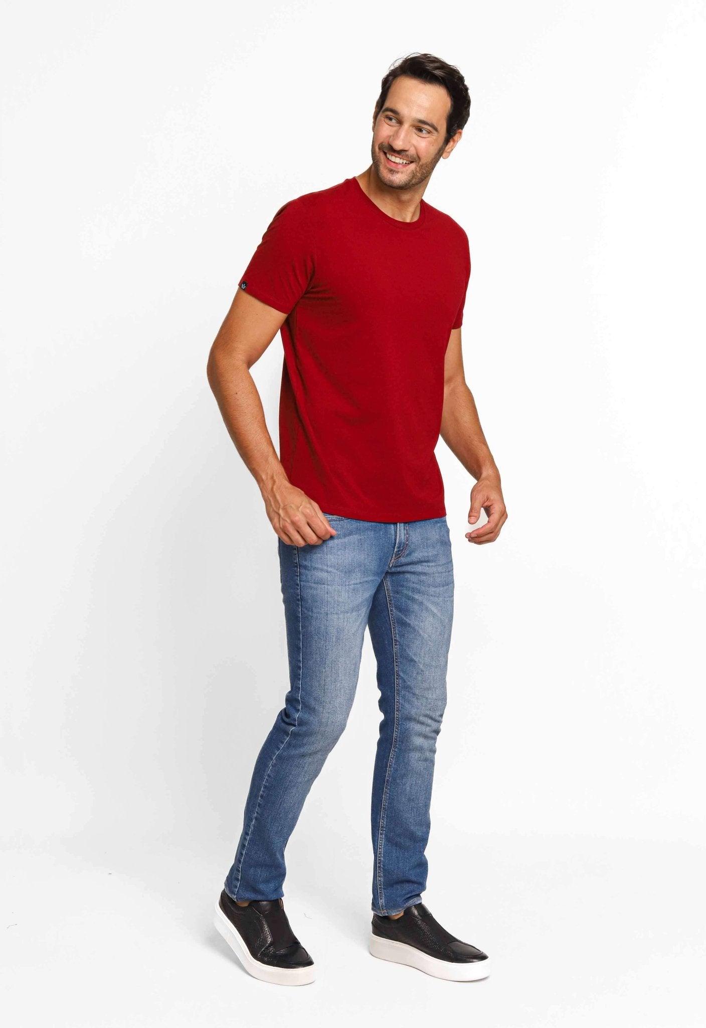Camiseta Dom Henrico com Elastano Básica - Henri Store