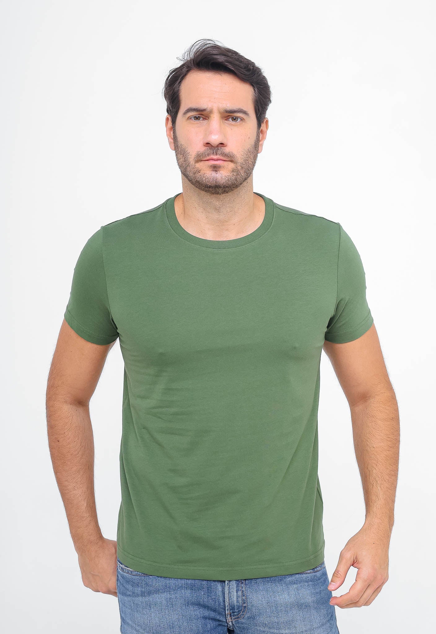Camiseta Dom Henrico com Elastano Básica - Henri Store