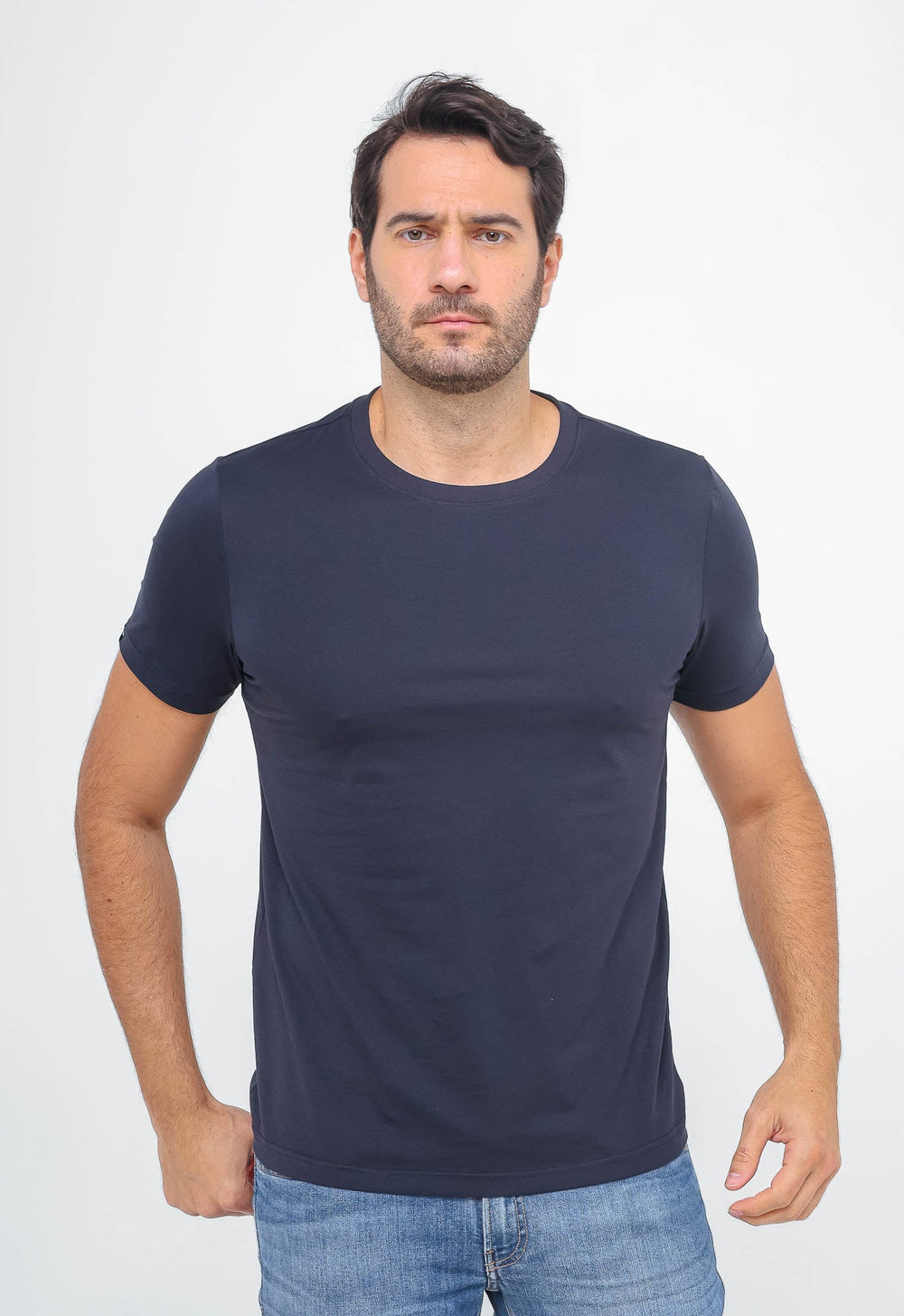 Camiseta Dom Henrico com Elastano Básica - Henri Store