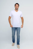 Camiseta Dom Henrico Gola V Essential - Henri Store
