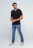 Camiseta Dom Henrico Gola V - Henri Store