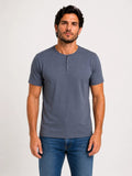 Camiseta Dom Henrico Henley Pima - Henri Store