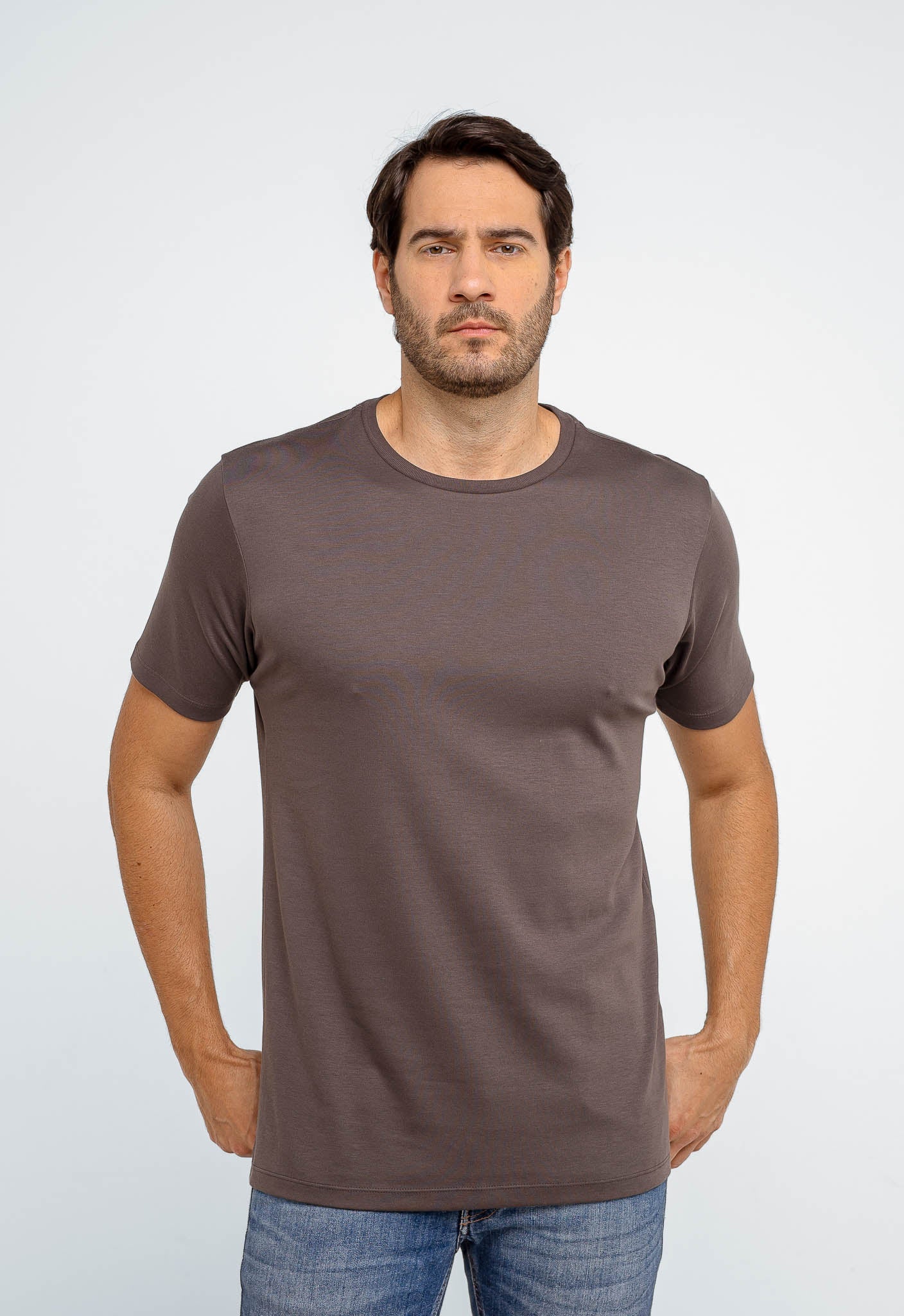 Camiseta Dom Henrico Interloque Pima Basic Line - Henri Store