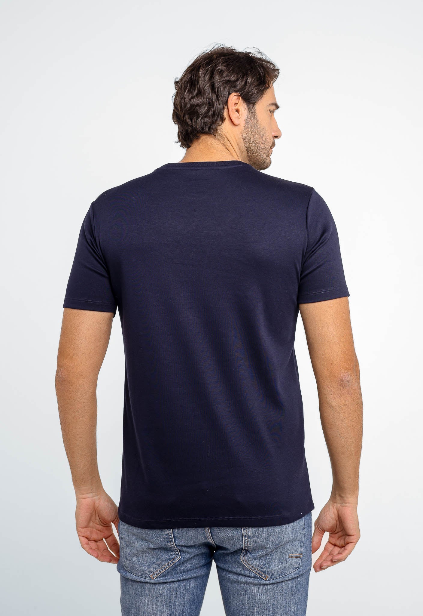 Camiseta Dom Henrico Interloque Pima Basic Line - Henri Store