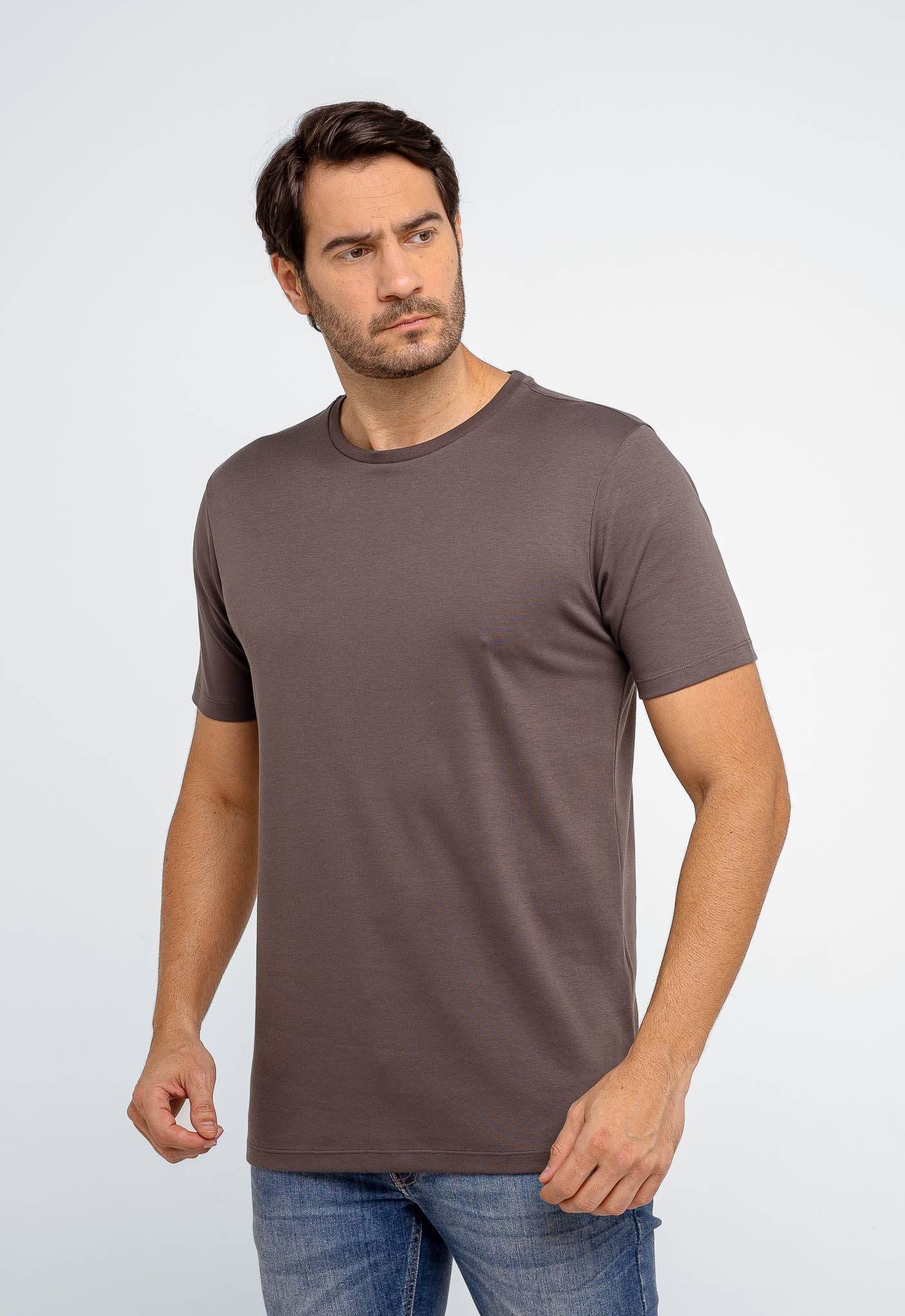 Camiseta Dom Henrico Interloque Pima Basic Line - Henri Store