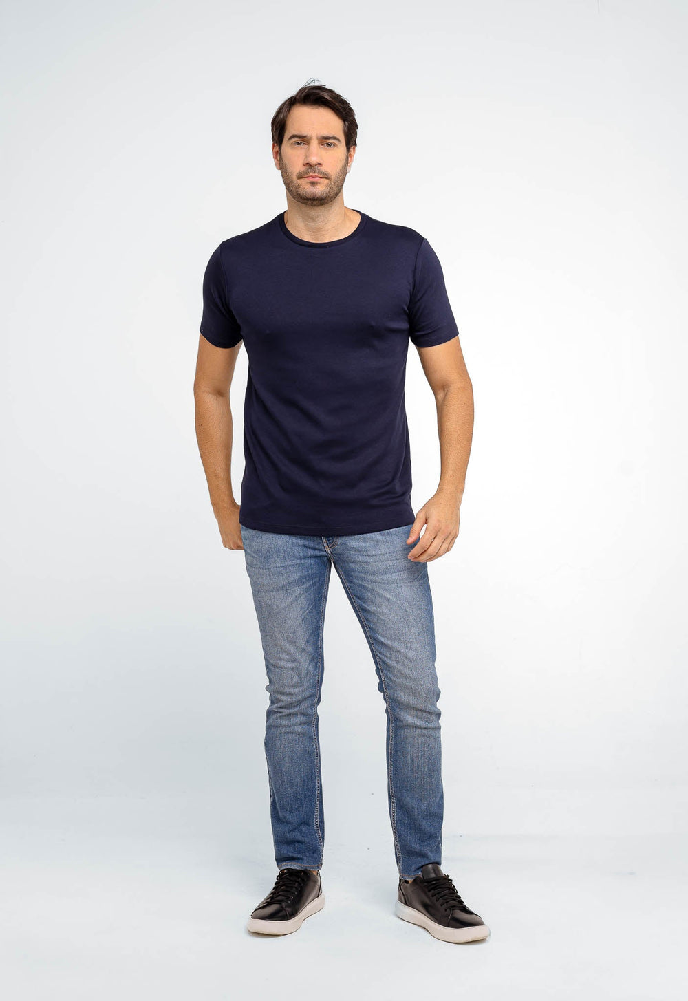 Camiseta Dom Henrico Interloque Pima Basic Line - Henri Store