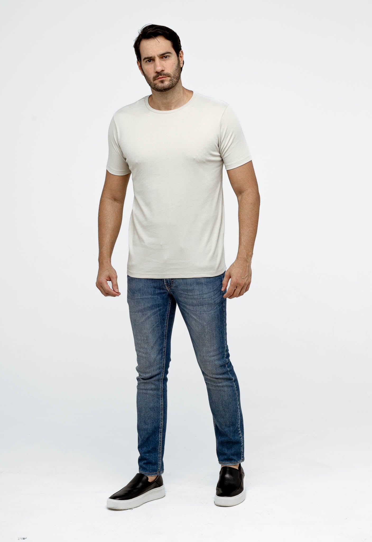 Camiseta Dom Henrico Interloque Pima Basic Line - Henri Store