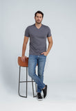 Camiseta Dom Henrico Pima Gola V - Henri Store