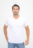 Camiseta Dom Henrico Pima Gola V - Henri Store