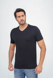 Camiseta Dom Henrico Pima Gola V - Henri Store