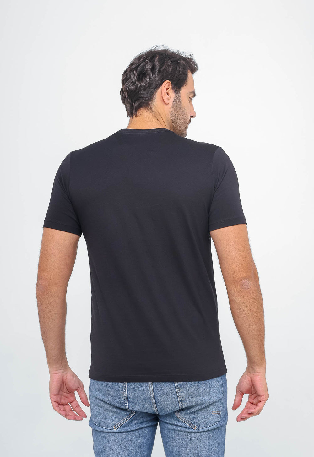 Camiseta Dom Henrico Pima Gola V - Henri Store