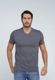 Camiseta Dom Henrico Pima Gola V - Henri Store