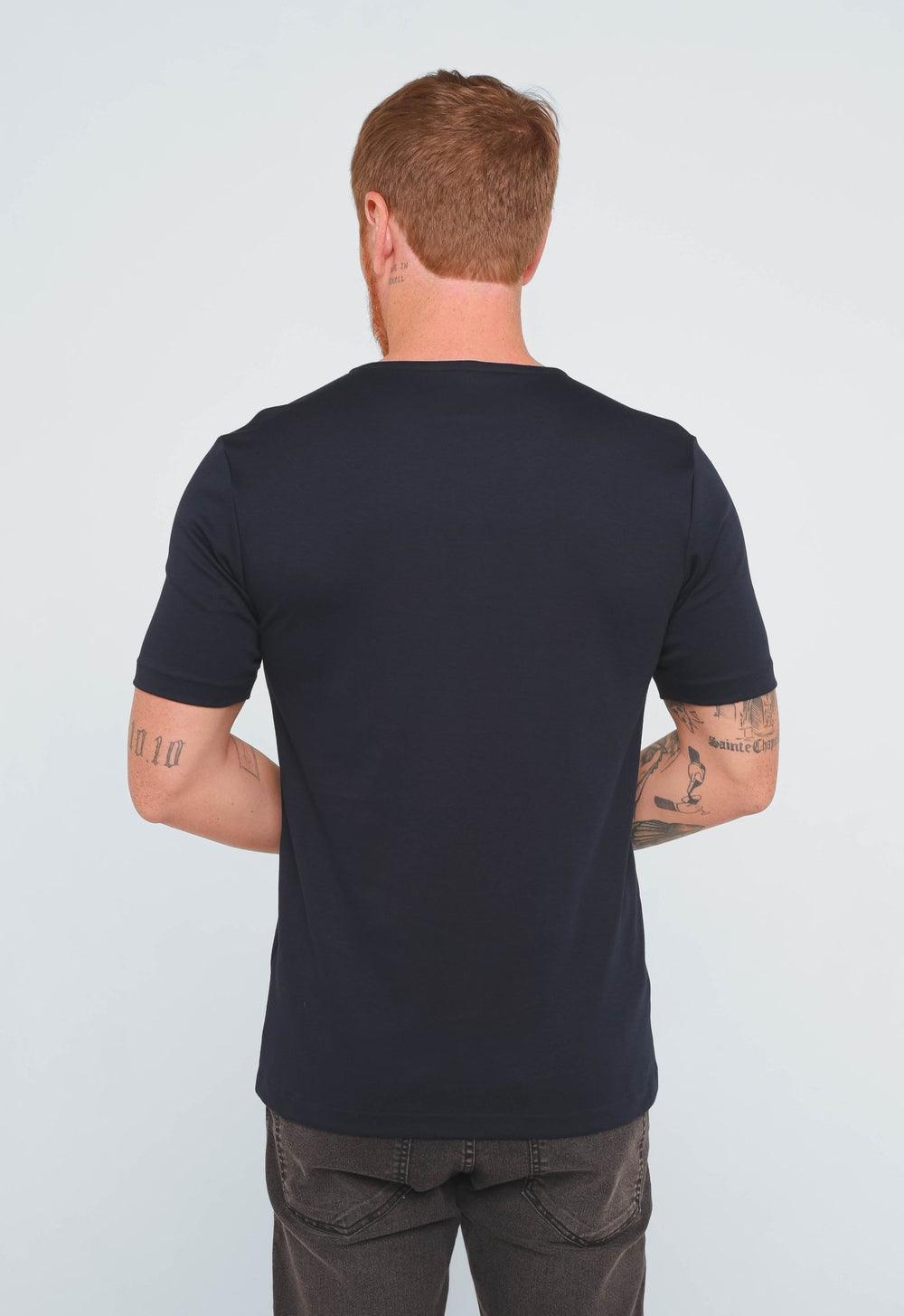 Camiseta Dom Henrico Pima Interloque Gola Slim - Henri Store