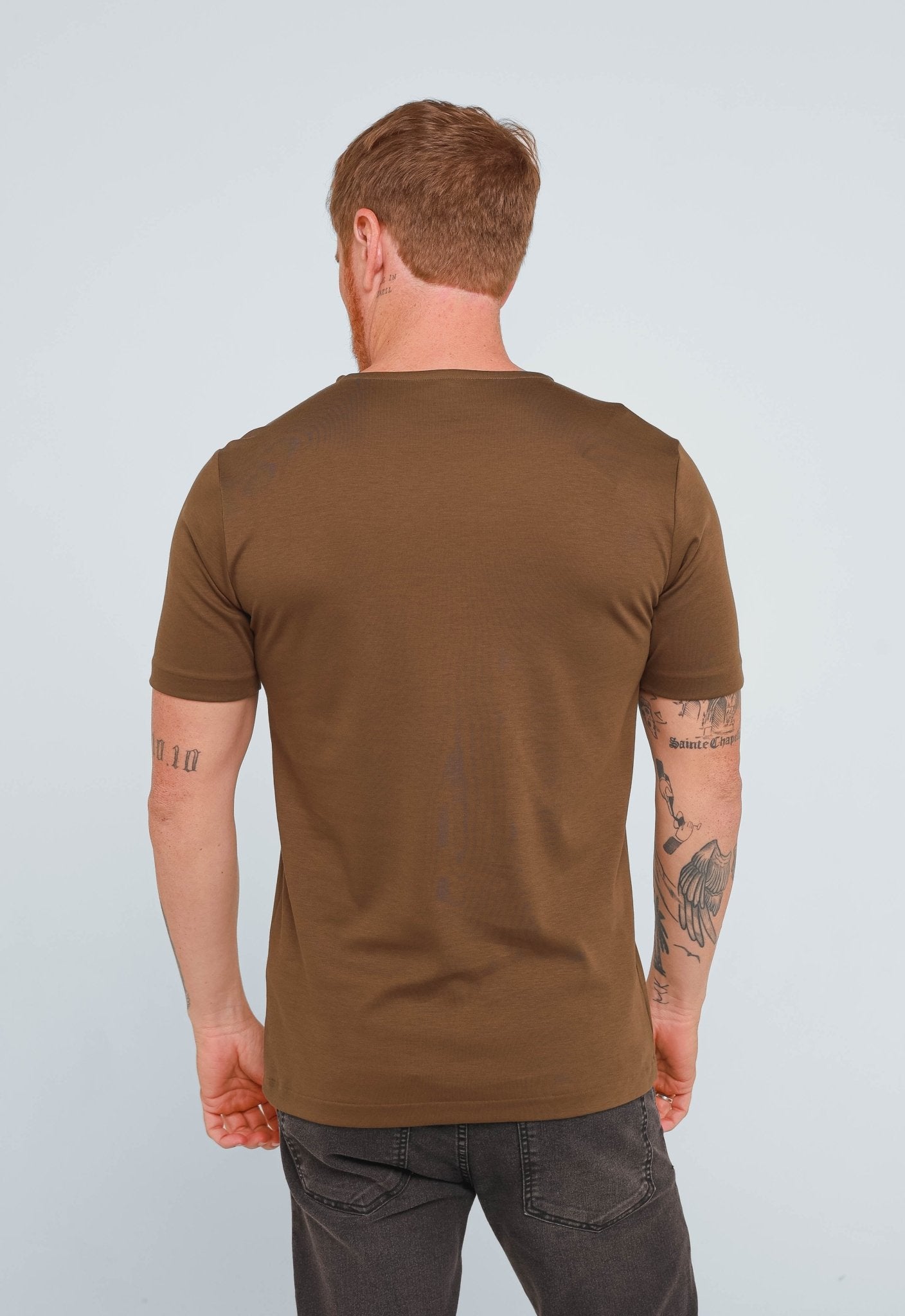 Camiseta Dom Henrico Pima Interloque Gola Slim - Henri Store