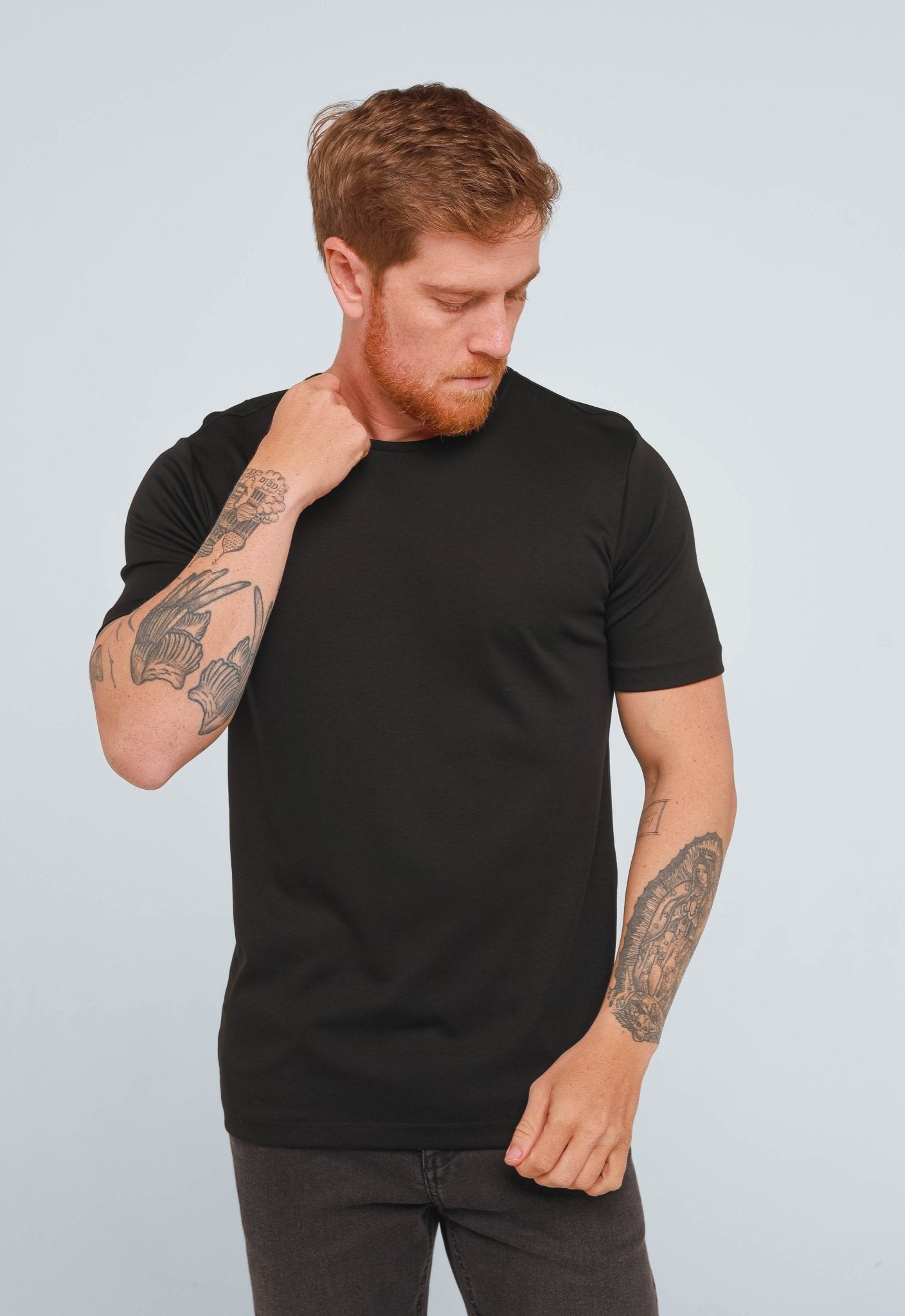 Camiseta Dom Henrico Pima Interloque Gola Slim - Henri Store