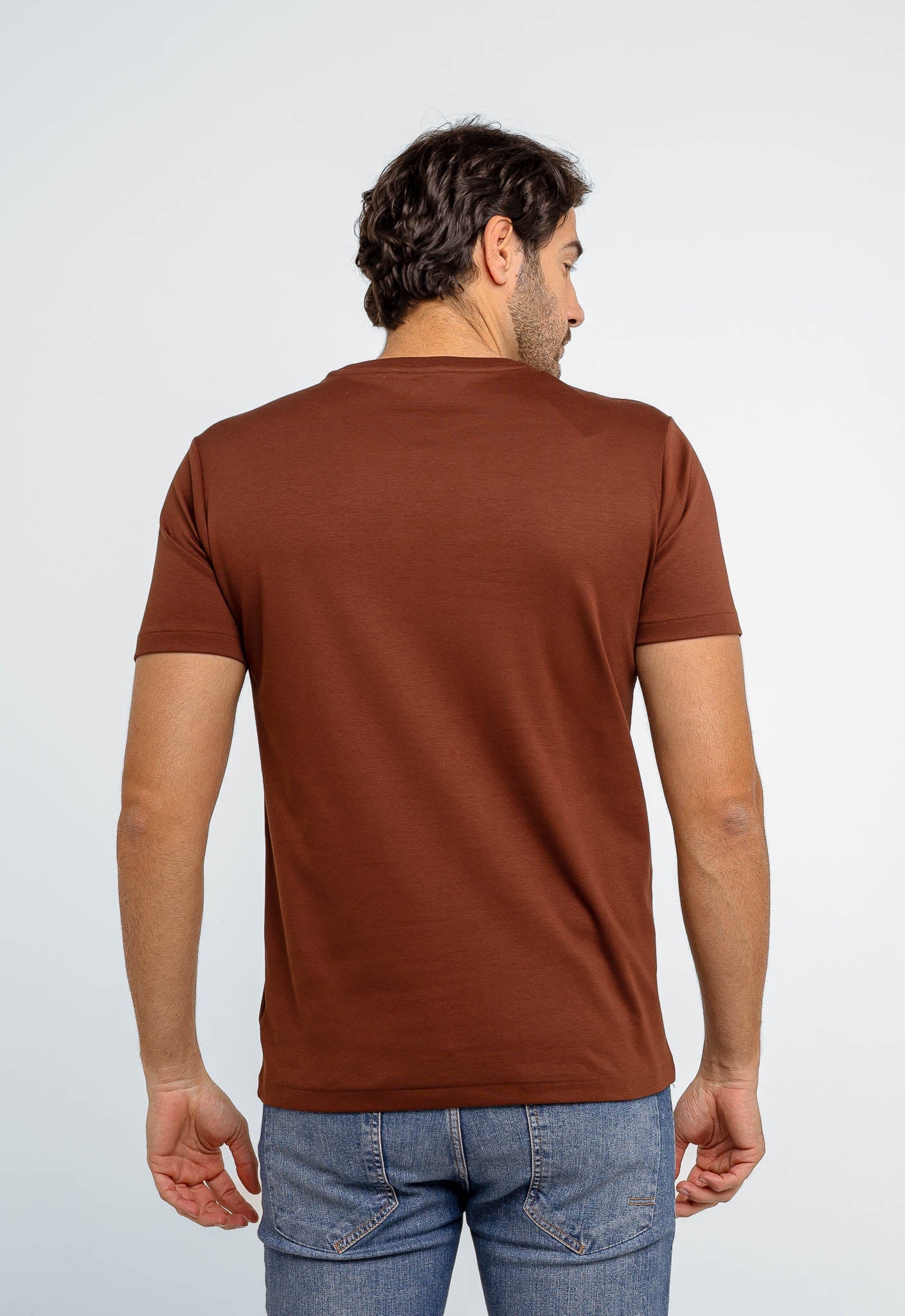 Camiseta Dom Henrico Recorte Frontal Interloque Pima - Henri Store