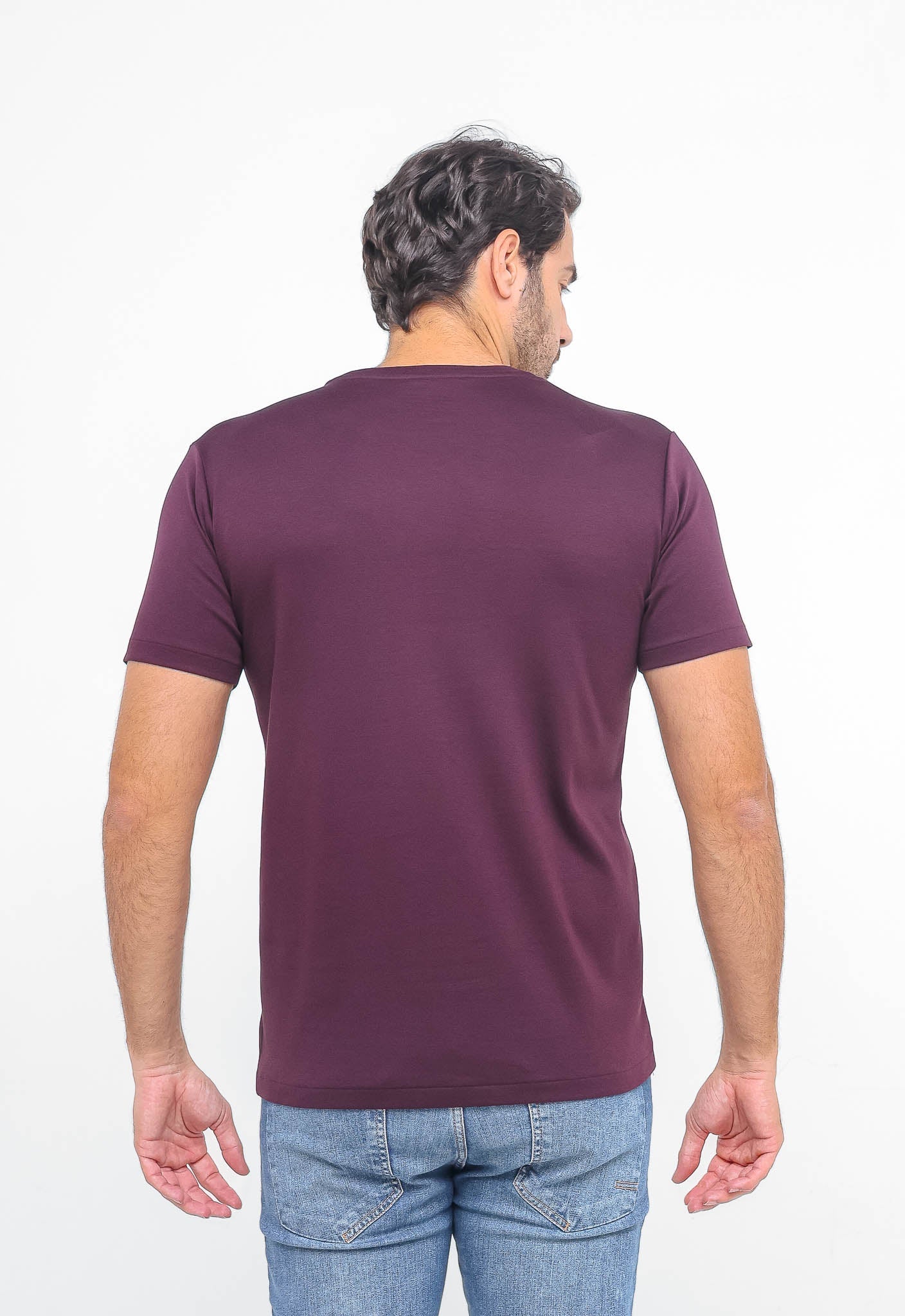 Camiseta Dom Henrico Recorte Frontal Interloque Pima - Henri Store